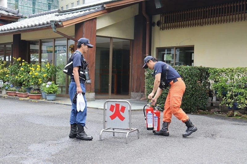 防災訓練が実施されました