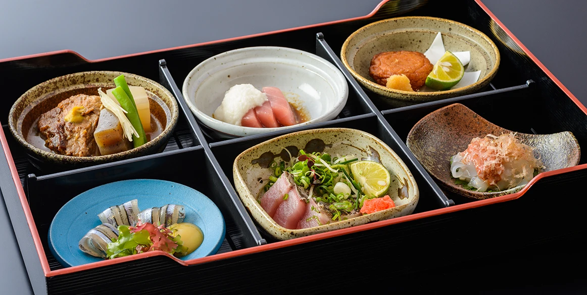 指宿白水館のお食事一例