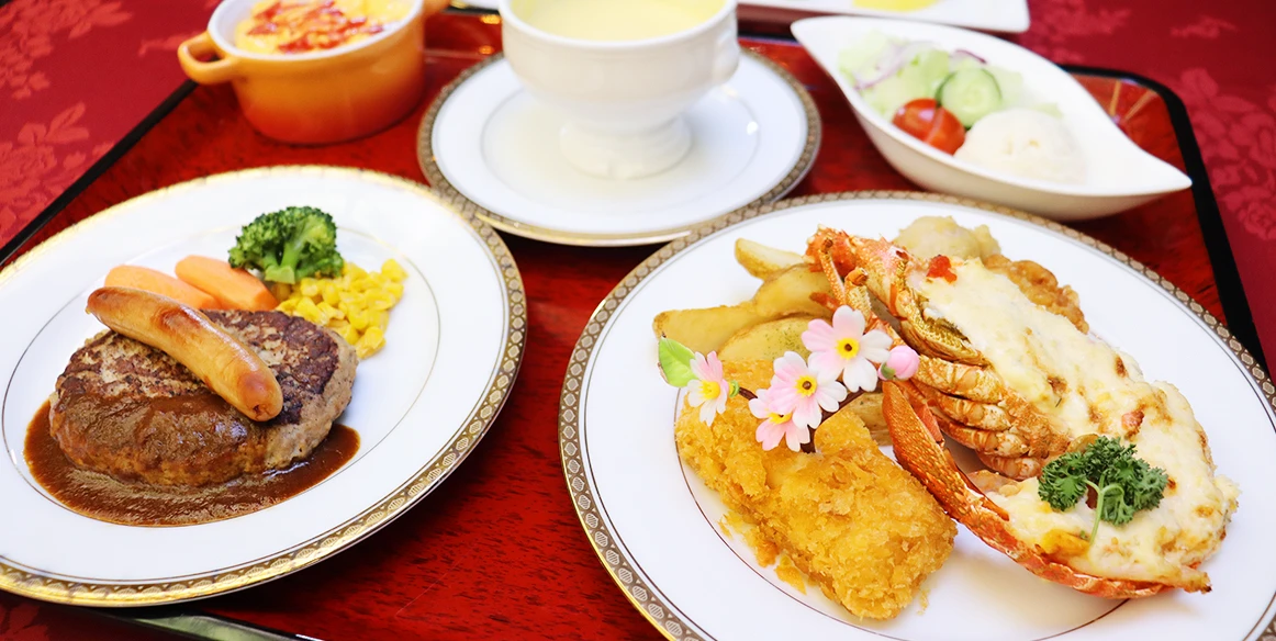 指宿白水館のお食事一例