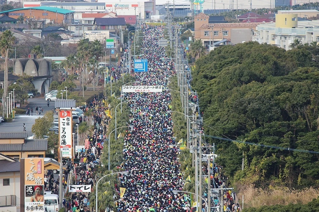 いぶすき菜の花マラソン大会　2026.1.11
