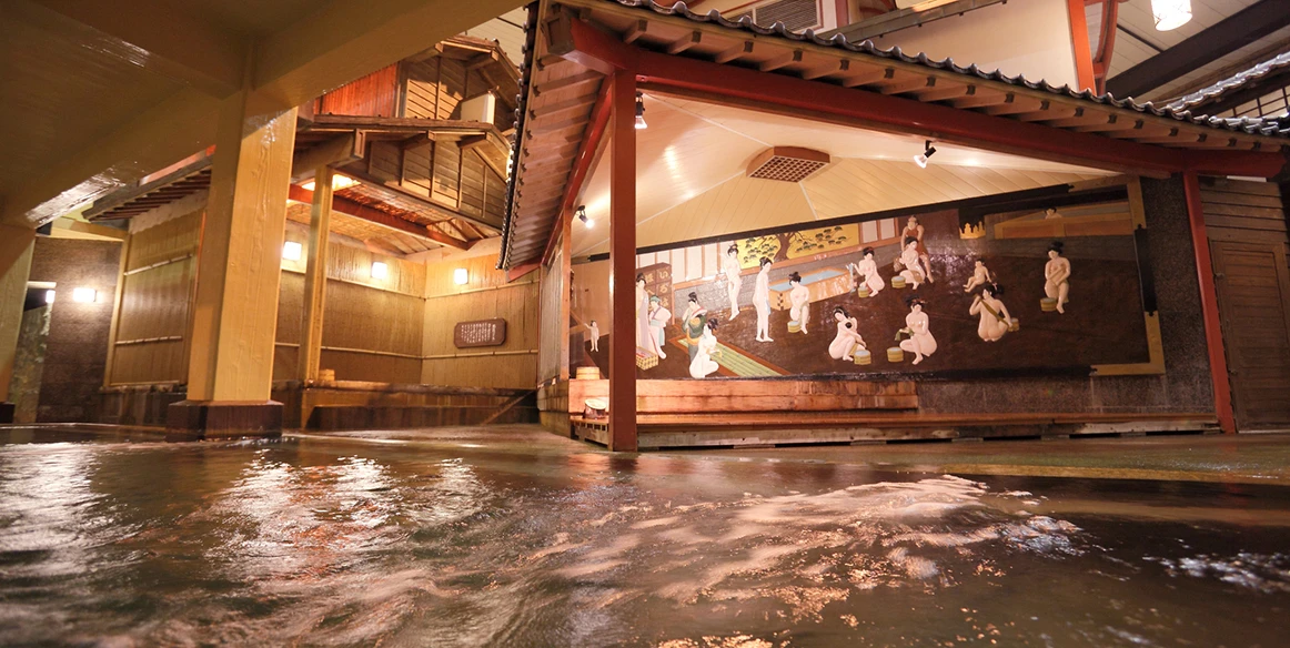 指宿白水館　温泉　元禄風呂