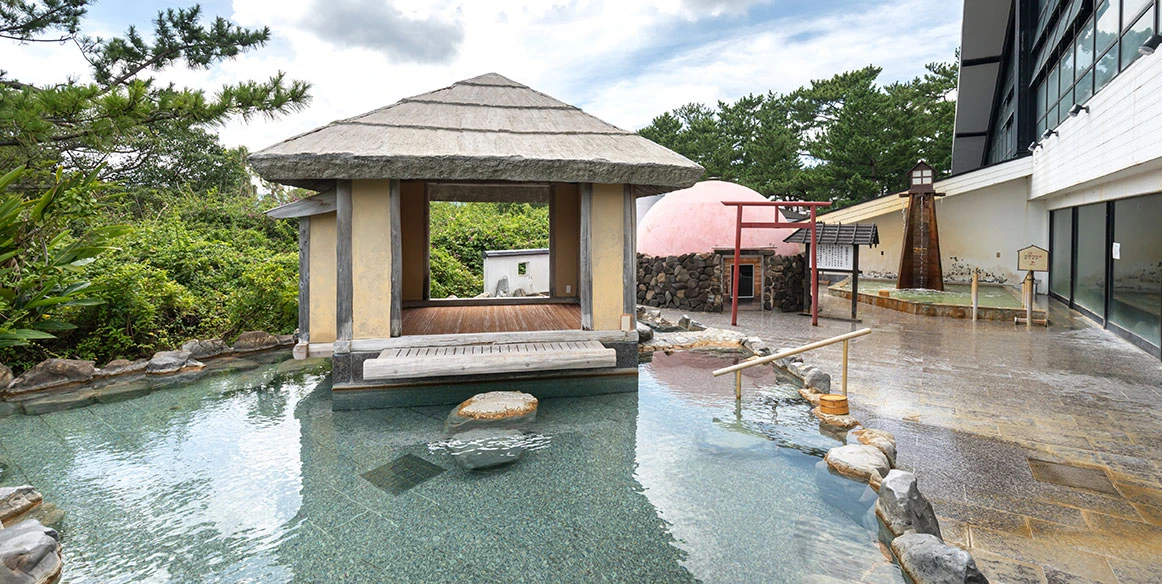 指宿白水館　温泉　露天風呂