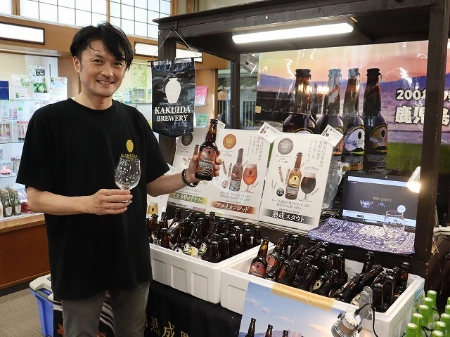 7/28～福山黒酢(カクイダビール)　即売会