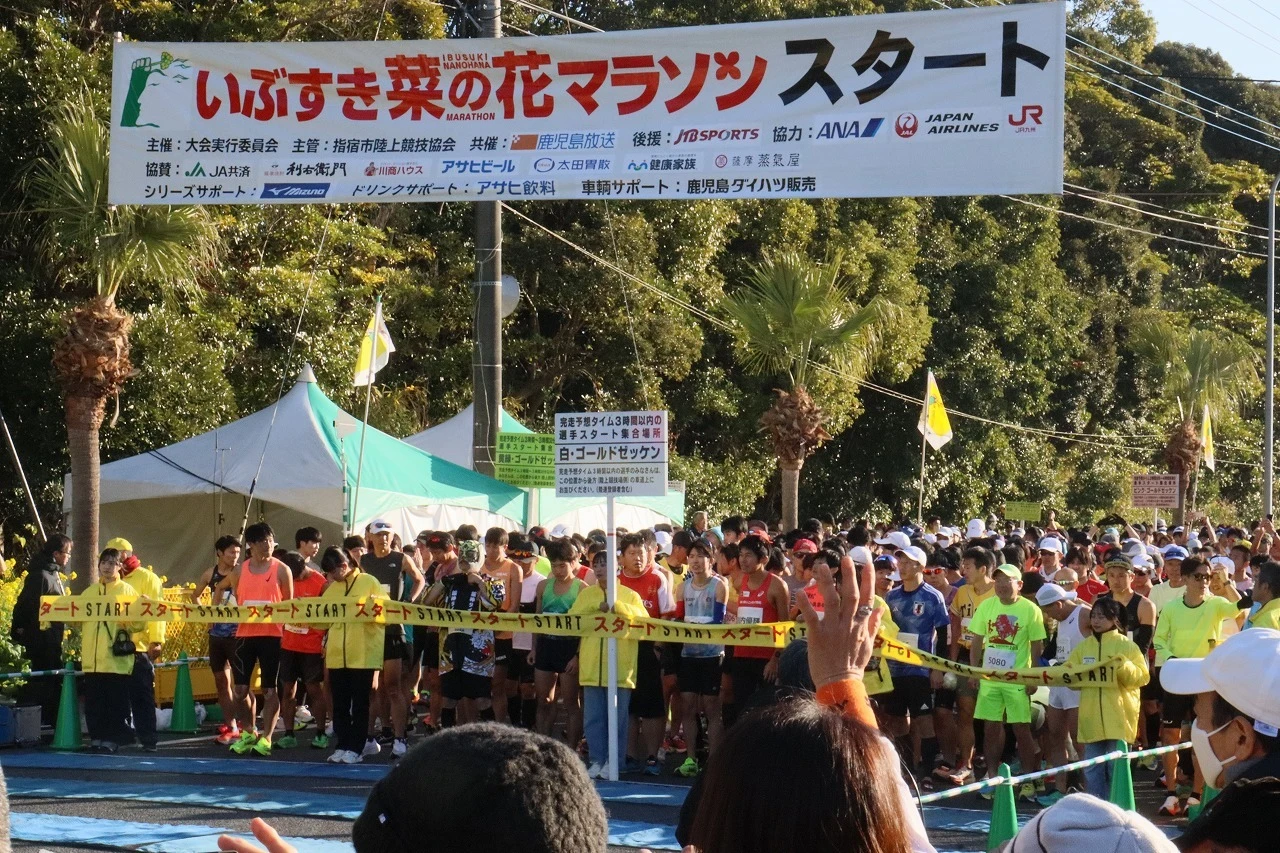 2024いぶすき菜の花マラソン大会が開催されました