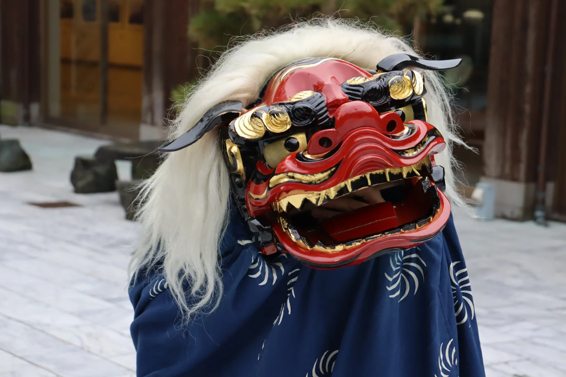 2022年　新春お餅つきと獅子舞