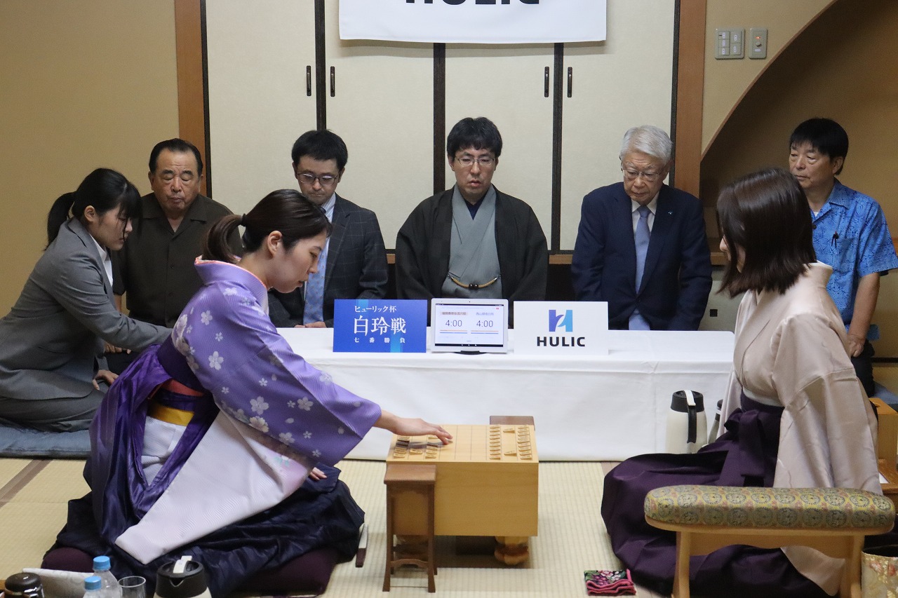 ヒューリック杯第五期 白玲戦七番勝負 第２局