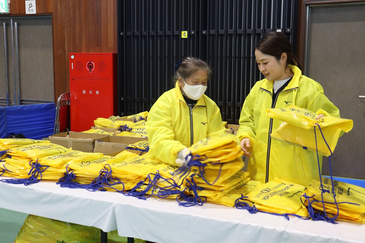 第43回いぶすき菜の花マラソン前日の様子